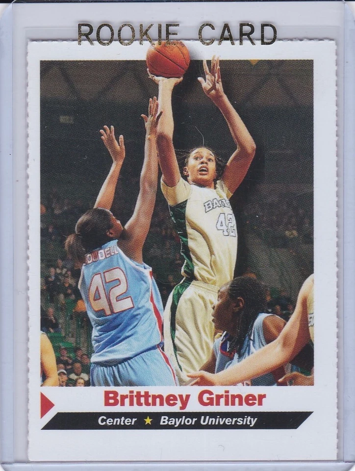 BRITTNEY GRINER ROOKIE CARD  2011 SI For Kids Basketball Baylor WNBA RARE $$ RC! - Image 1 of 2