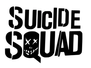 Suicide Squad Vinyl Decal Car Window Wall Sticker CHOOSE SIZE COLOR - Picture 1 of 2