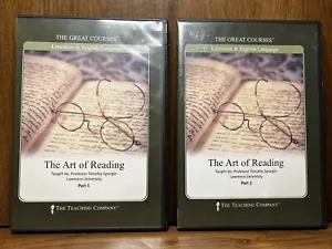 The Art of Reading Parts 1 & 2 (Pre-owned DVD) The Great Courses - Picture 1 of 4
