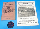 1945 1946 programmes de football New Jersey Neptune Asbury Park lycées voir photos