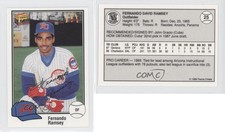 1989 Kodak Peoria Chiefs Fernando Ramsey #25