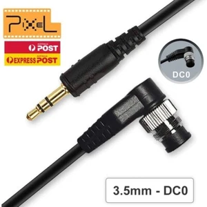 Pixel 3.5mm Jack to DC0 Camera Shutter Connecting Cable (40cm) for Nikon D800 - Picture 1 of 5