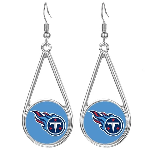 Tennessee Titans Womens Silver Drop Dangle Earrings w Gift Pkg D29 Cover