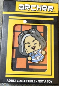 Geekfuel Pin Palz Malory Archer Collectible Merch - Picture 1 of 1