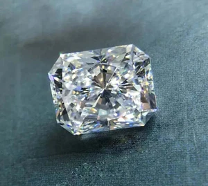 8 Ct Lab-Grown CVD Diamond Radiant Cut F Color IF Clarity IGL Certified 35K - Picture 1 of 3