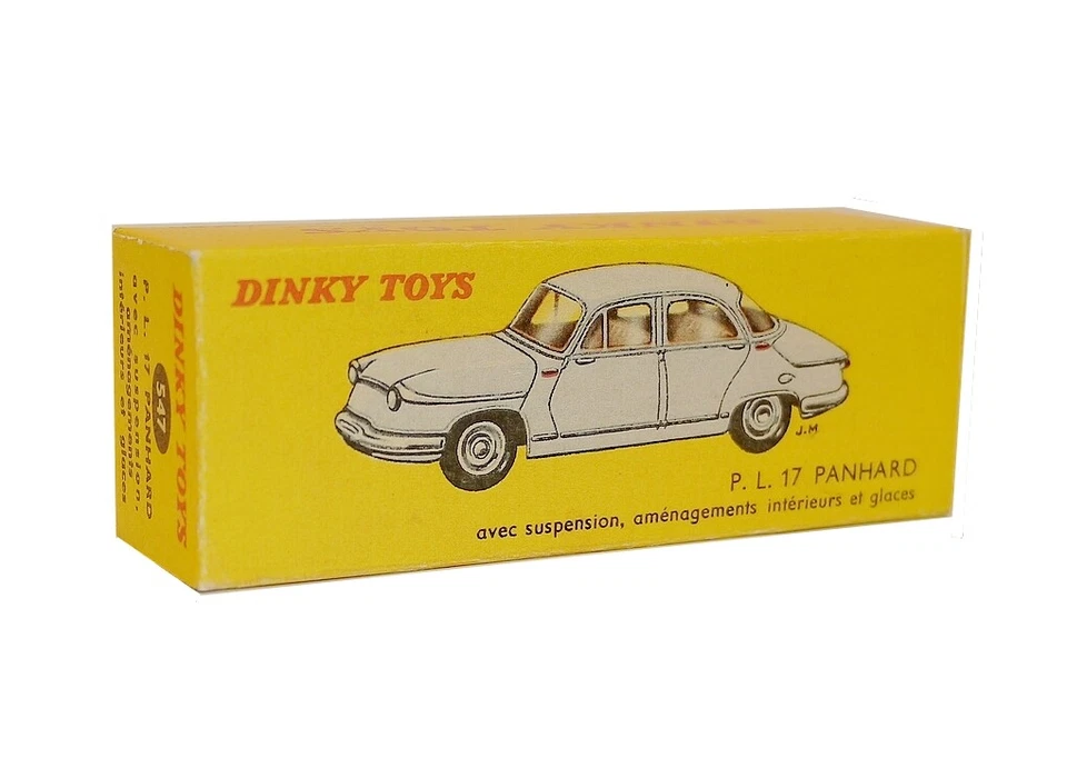 Dinky Toys boîte repro 547 panhard PL 17