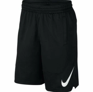 Nike Dri-Fit Big Kids Sz M Black Training Athletic Basketball Drawstring Shorts - Picture 1 of 9