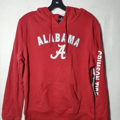 Sudadera con Capucha Alabama Crimson Tide Para Mujer Grande Roja Coliseo Nueva con Etiquetas Foto 1 de 4