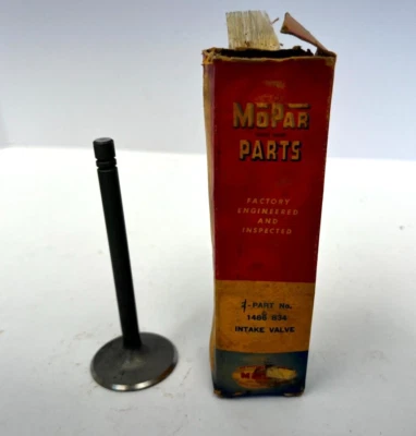 1953-1955 Chrysler New Yorker Imperial  331 Hemi V8 Intake Valve 1486834 NOS - Image 1 of 3