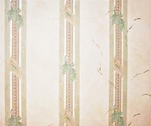 IMPERIAL Acanthus Leaf Peacock Feather Sage Green Cream WALLPAPER SK065611 - Picture 1 of 3
