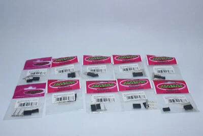 10 Pieces Servo Connector Futaba Gold-plated Kit Jamara 098354 New in OVP - Image 1 of 3