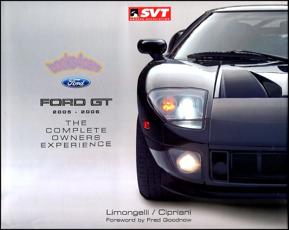 Ford Gt Libro Propietarios Experience Completo GT40 Svt Limongelli Cipriani - Imagen 1 de 1