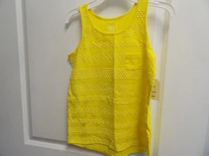 Girls top by Faded Glory, size large 10/12, yellow, new with tags. - Picture 1 of 3