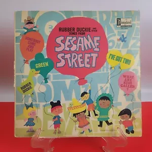 1970 Disneyland Records DQ-1334 Rubber Duckie and other Songs from Sesame Street - Picture 1 of 17