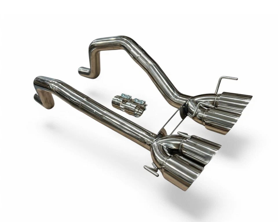 06-13 Exhaust System CATBACK Fits Chevrolet Corvette C6 ZO6 6.2L 7.0L STAINLESS — 第 1/4 张图片