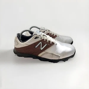 New Balance Minimus LX Golf Shoes Spikeless NBG1002 Size 8.5 2E Wide White - Picture 1 of 8