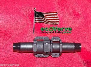 Black 5/16" QUICK CONNECT ADAPTER  for in-line filters such as Sawyer SP191 - Picture 1 of 4