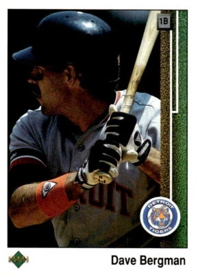 1989 Upper Deck #266 Dave Bergman - Image 1 of 2