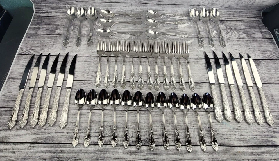 Talheres brilhantes Reed & Barton HAVERSHAM aço inoxidável 18/10 VOCÊ ESCOLHE - Imagem 1 de 1