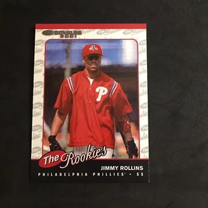 JIMMY ROLLINS 2001 DONRUSS THE ROOKIES RC #R64 HOF? PHILLIES NM - Picture 1 of 2