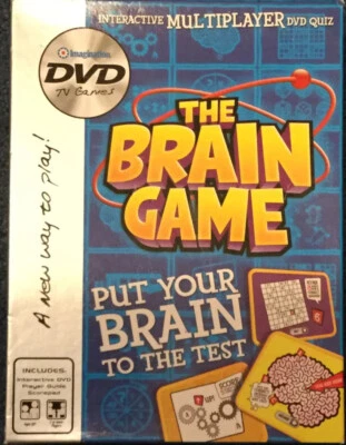 THE BRAIN GAME INTERACTIVE MULTIPLAYER DVD QUIZ TV GAME! On Hand & Ready To Ship - Image 1 of 4