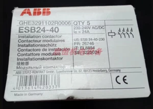 1PZ per Edilizia ESB24-40 Contattori 24V,110V,230V~ - Foto 1 di 5