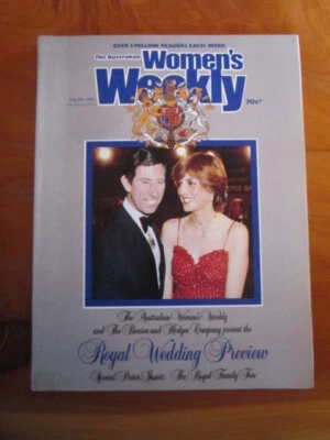MAGAZINE THE AUSTRALIAN WOMEN'S WEEKLY JULY 1981  GREAT  ** MUST SEE - Image 1 of 2