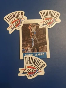 3 of OKC Thunder themed Car Decal Sticker quality basketball collectable - Picture 1 of 1