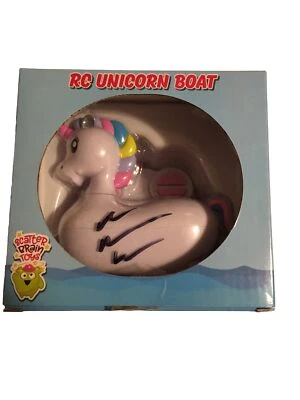 **NEW SEALED** Remote Control RC Unicorn Boat By Scatter Brain Toys - Image 1 of 4