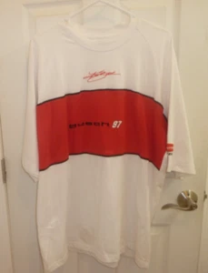 Nascar Racing Kurt Busch #97 Rubbermaid ~ Herren XL ~ weiß und rot - Bild 1 von 8