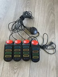 Sony Playstation 2 Buzz Controllers Genuine Wired Buzzer PS2 UNTESTED - Picture 1 of 9