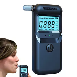 Breathalyzer for Alcohol Lcd Display Professional Breathalyzer Blood Alcohol Tes - Picture 1 of 10