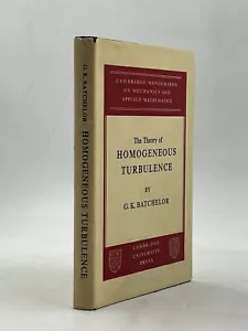 The Theory Of Homogeneous Turbulence By Batchelor 1967 HC/DJ - Picture 1 of 12