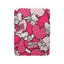 Hello Kitty Valentine's Day Sherpa Fleece Blanket