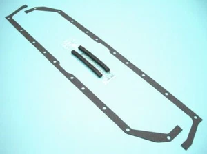 BEST Oil Pan Gasket Set for 1947-1953 Ford 226 H-Series+254 Flathead 6-cylinder - Foto 1 di 4