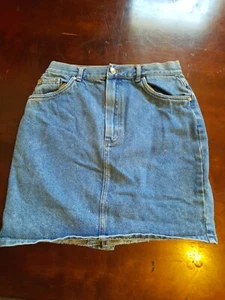 Vintage Rifle Denim Skirt 7/8 W30 L18 Real 28" - Picture 1 of 4