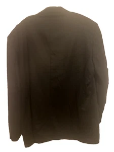 Oscar De La Renta VTG Brushed Flannel Wool Cashmere Sportcoat Jacket Mens 46R - Picture 1 of 7