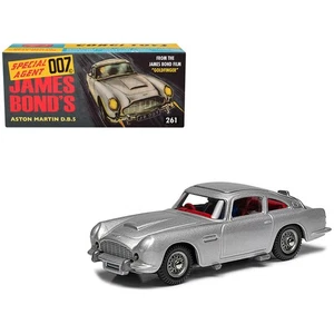 Corgi Aston Martin DB5 Goldfinger Birch Silver 1/36 Scale - Picture 1 of 4