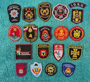 SCHWEDEN FINNLAND TSCHECHIEN MEXIKO GRIECHENLAND SWIISS FINNLAND FEUERWEHR PATCH Set 18 Aufnäher - Bild 1 von 2