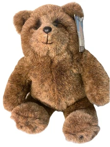 Vintage 1983 Gund Elegant Bear 12” Plush Abiner Smoothie - Picture 1 of 7