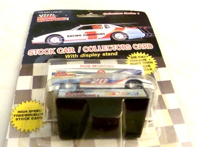ROB MOROSO #20 Crown 1989 Racing Champions 1:64 coche Earnhardt paquete trasero Foto 1 de 4
