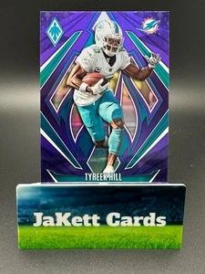 2024 Panini Phoenix NFL - Tyreek Hill #144 Purple - Miami Dolphins - Bild 1 von 2
