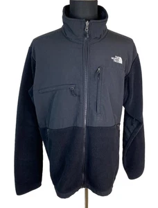 The North Face Jacket Mens XL Denali Fleece Black Full Zip Pockets Polartec - Picture 1 of 14