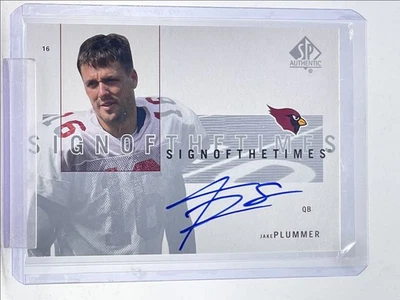 JAKE PLUMMER 2001-02 UD SP AUTHENTIC SIGN OF THE TIMES AUTOGRAPH AUTO Q3562 - Image 1 of 2