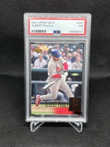 2001 Upper Deck Albert Pujols #295 (PSA 7) - Picture 1 of 2
