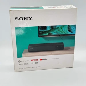 Reproductor de discos Blu-ray/DVD Sony BDP-S3700 negro - Imagen 1 de 4