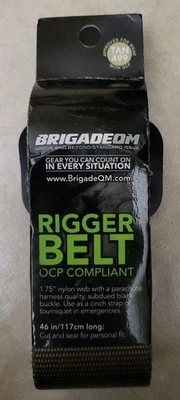 CINTURÓN APAREJADOR - OCP Compatible WB407 BRONCEADO 499 46" LARGO BrigadeQM Foto 1 de 3