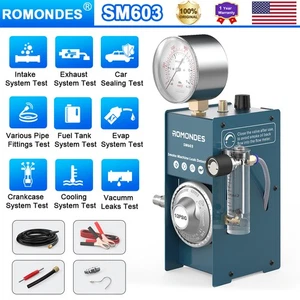 Romondes SM603 EVAP Máquina de Humo Tubo de Combustible Automotriz Vacío Detector de Fugas Herramienta - Imagen 1 de 12