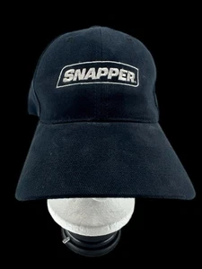 Cappello Snapper Nero Regolabile Strapback Berretto Tosaerba Attrezzatura Promo - Foto 1 di 8