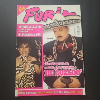 Pepe Aguilar Veronica Castro Laura Leon Jenni Rivera Vicente Fernandez Paquita L - Image 1 of 4